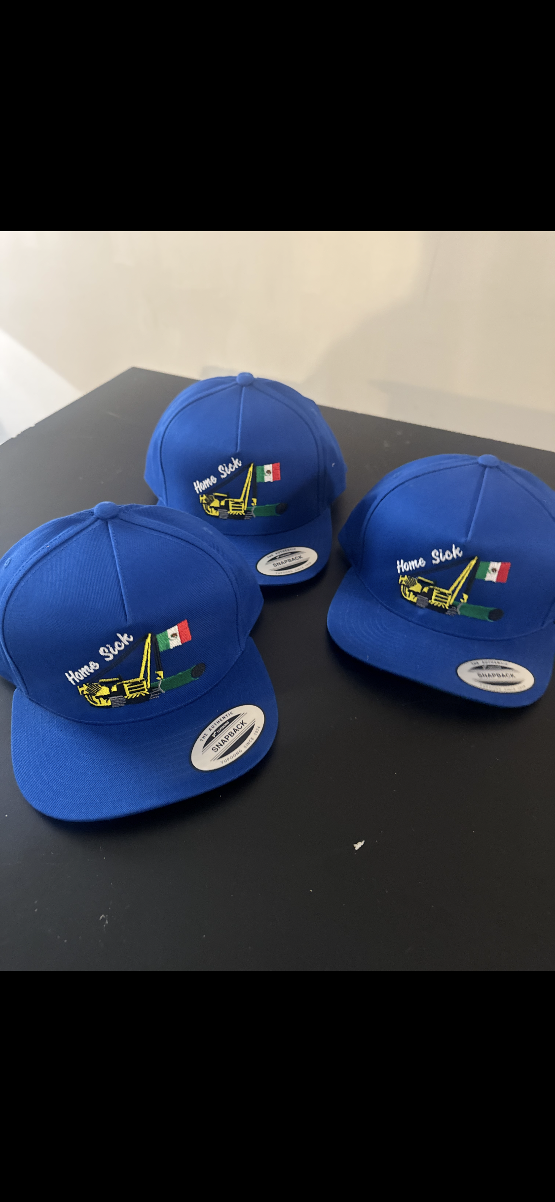 Trucker Sideboom W/Mexico Flag