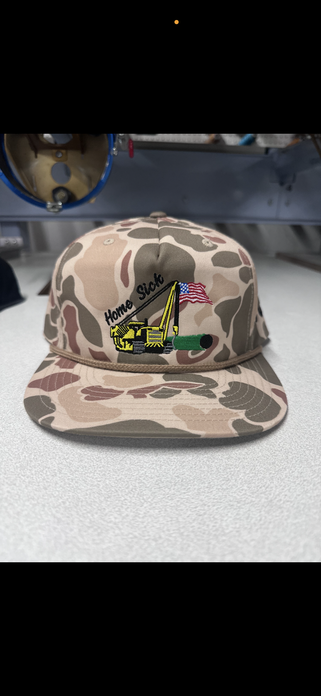 Harvest Duck Camo Old School “Home Sick” Sideboom