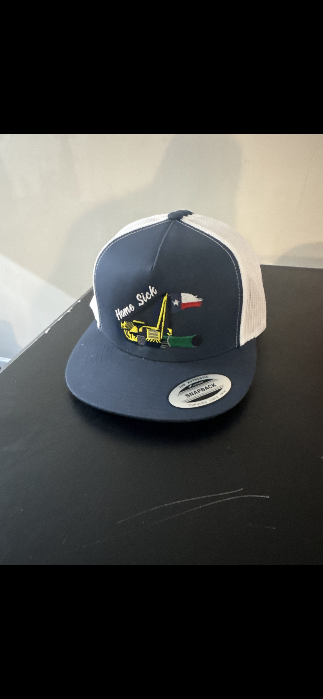 Trucker Sideboom W/ TX flag