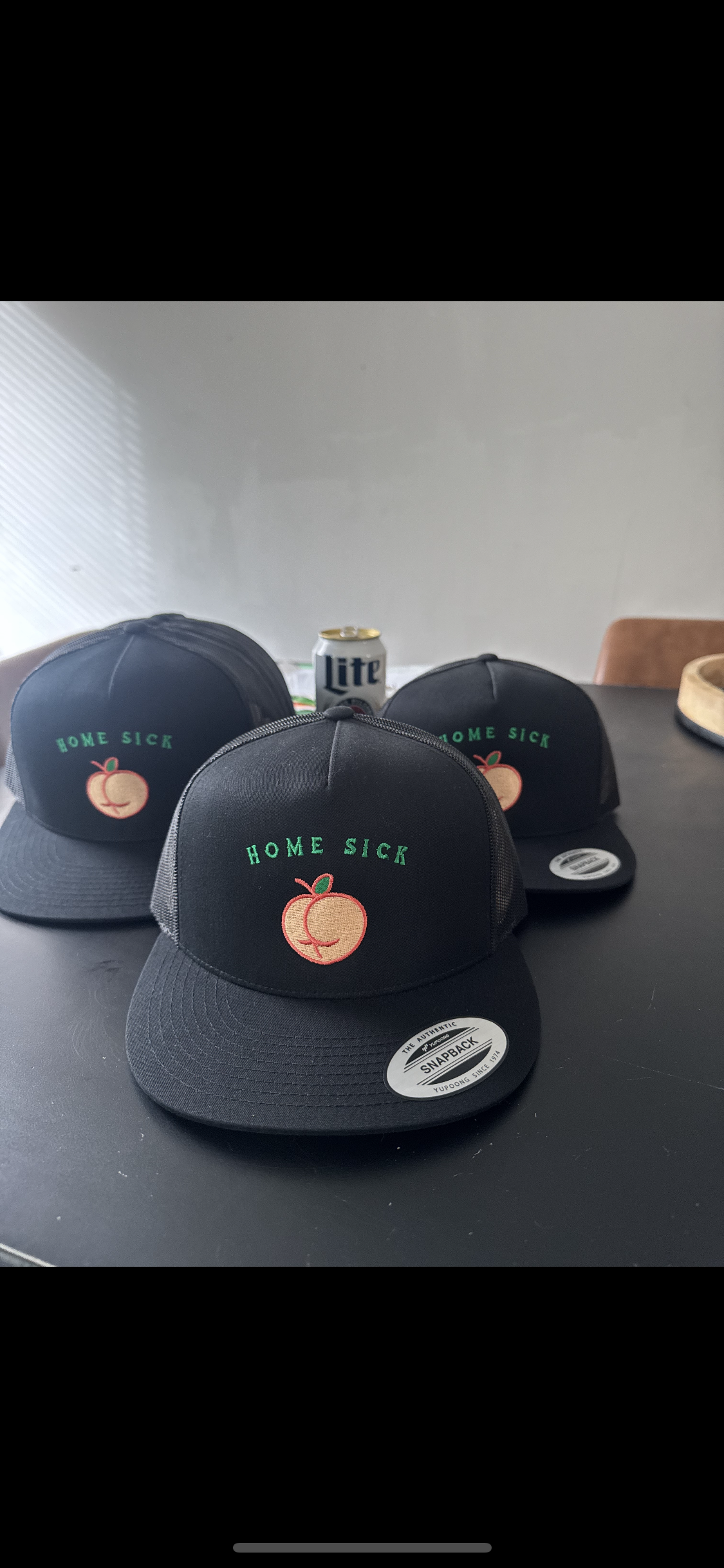 Black “A$$/peach”