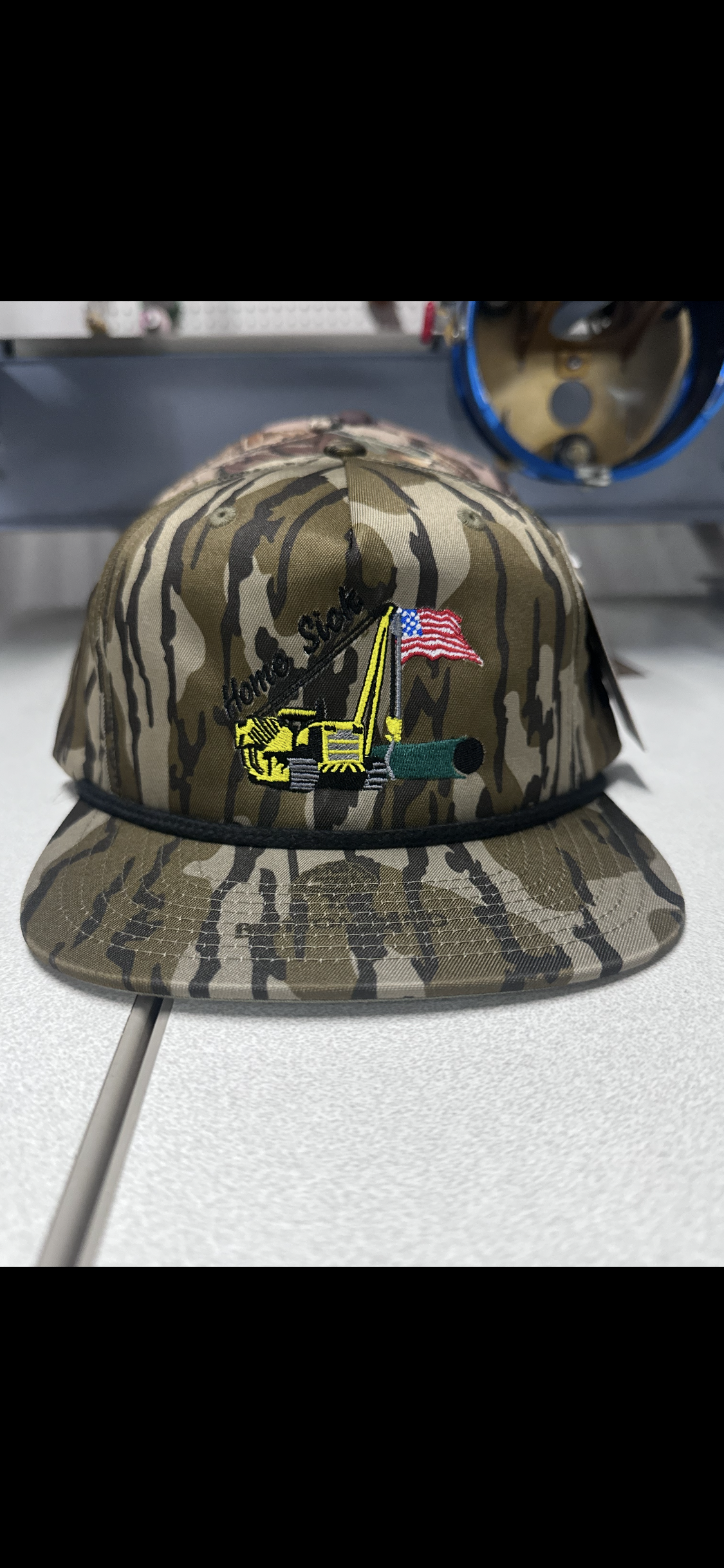 Bottomland Camo Old School “Home Sick” Sideboom