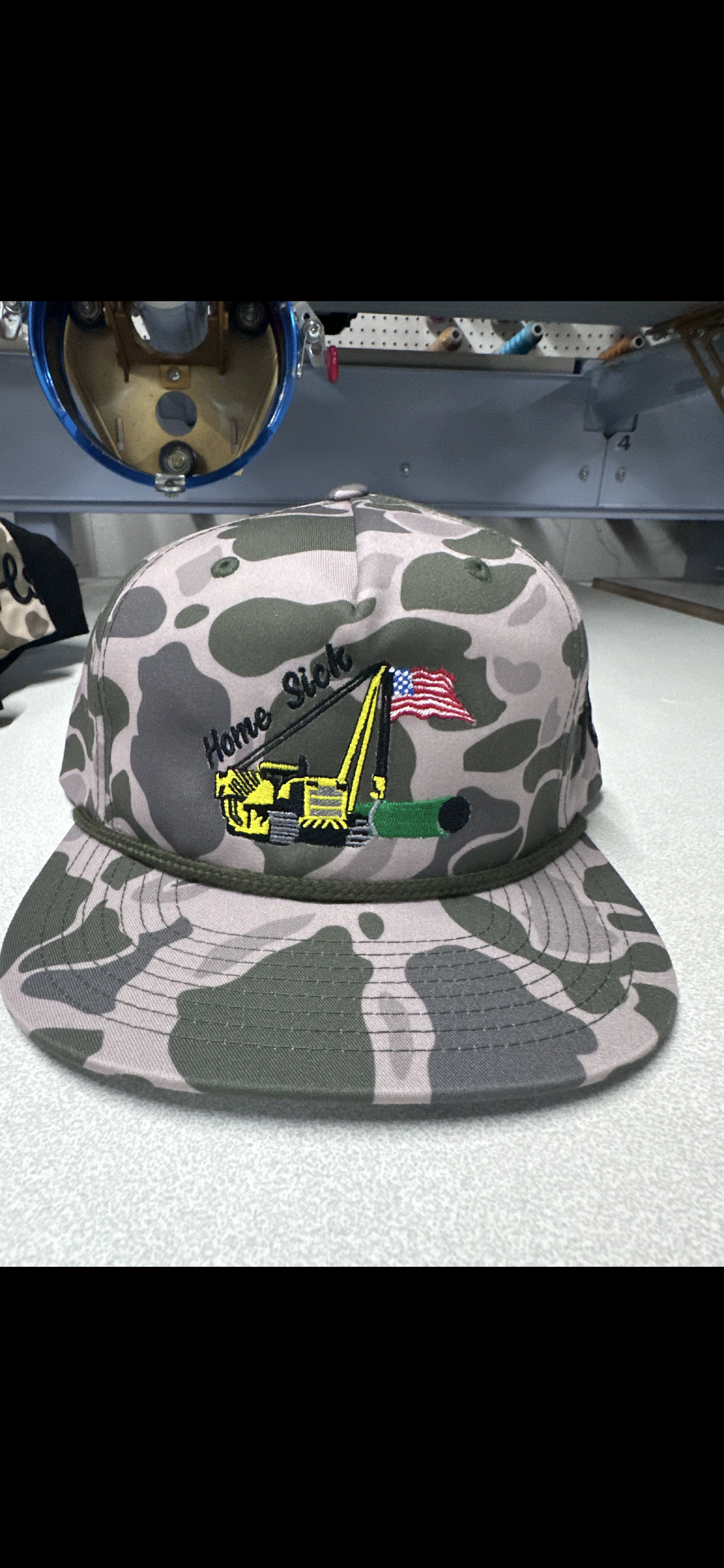 Marsh Duck Camo Old School “Home Sick” Sideboom
