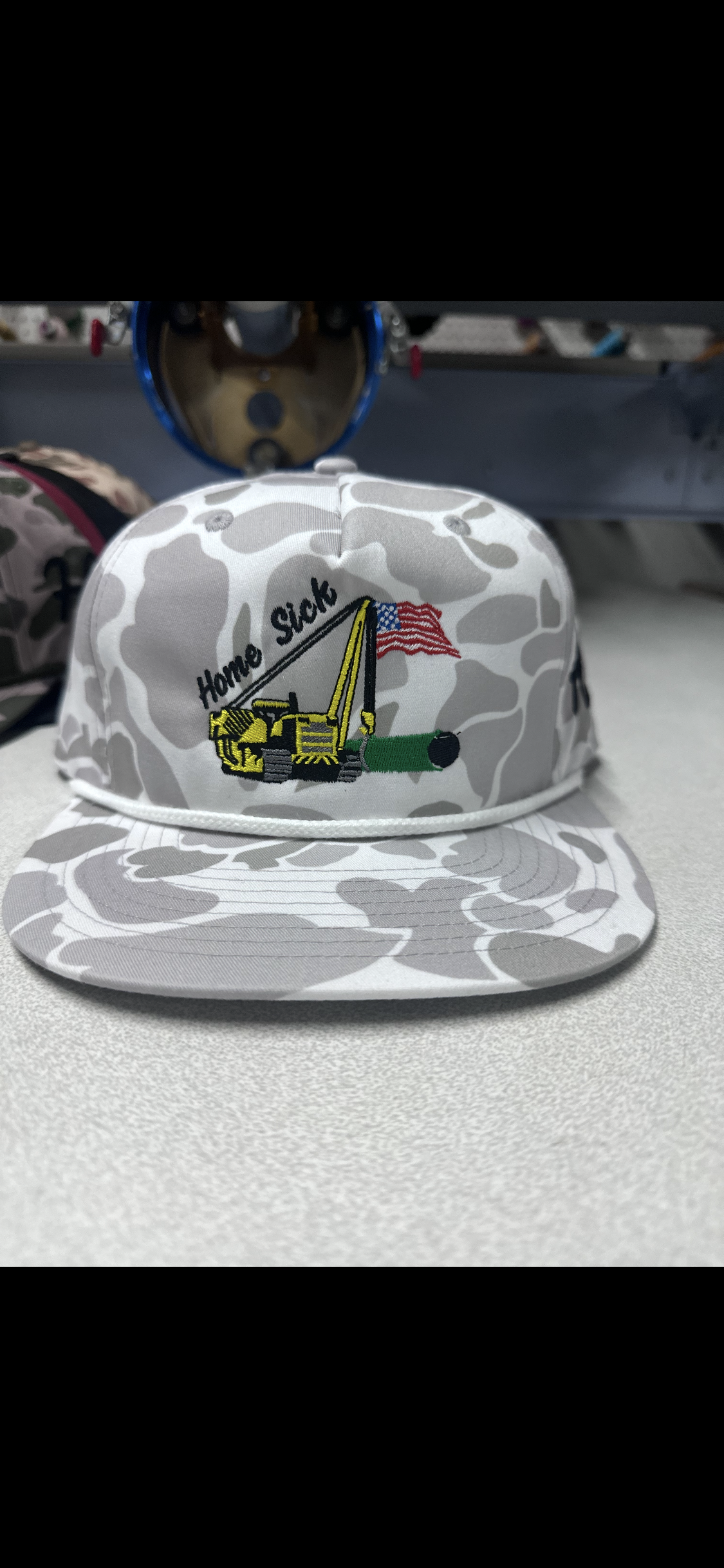Blizzard Duck Camo Old School “Home Sick” Sideboom