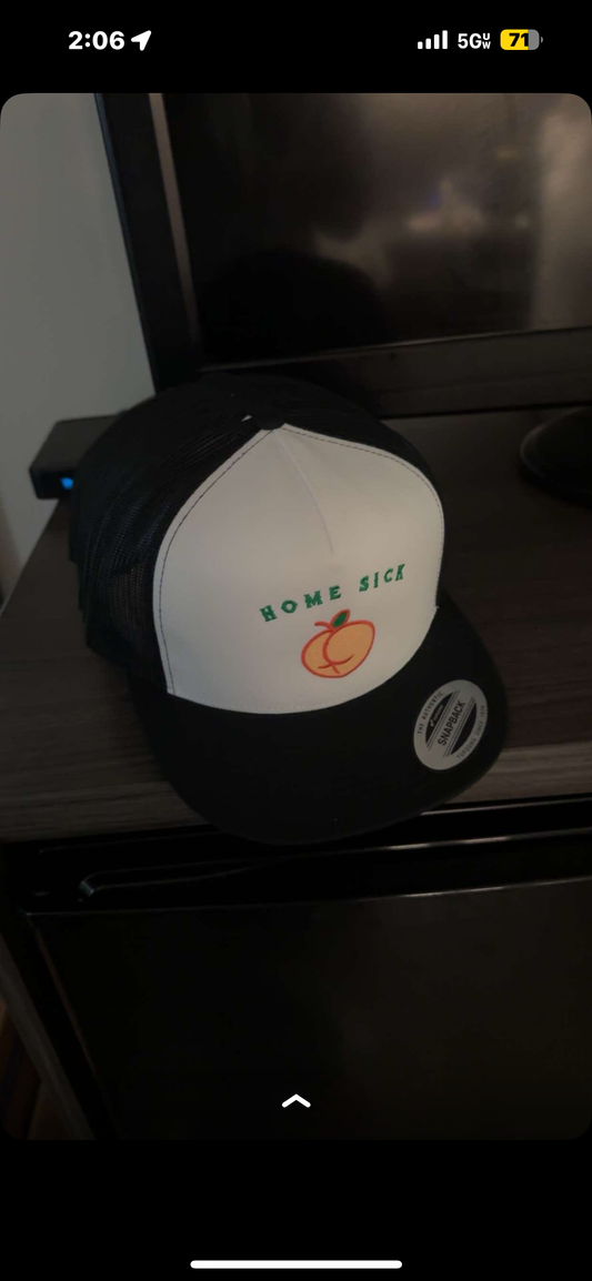 Black & white “A$$/peach”